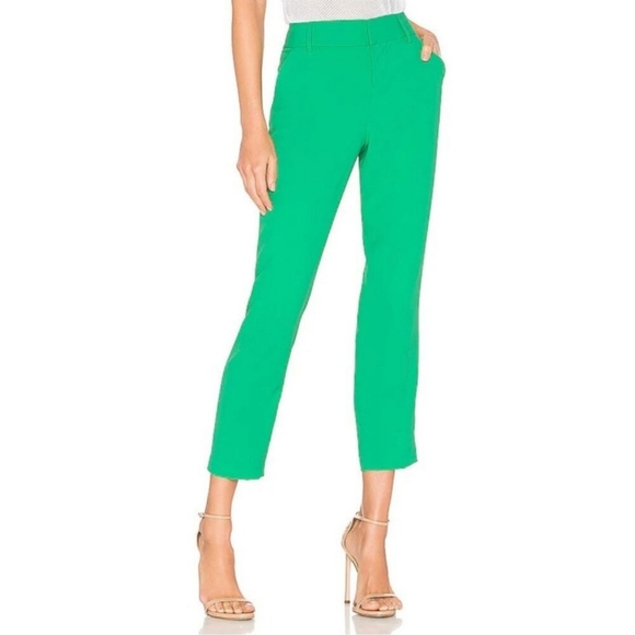 Alice + Olivia Pants - Alice + Olivia Green Trousers